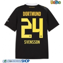 Maglie da calcio Borussia Dortmund Daniel Svensson #24 Seconda Maglia 2026-27 Manica Corta